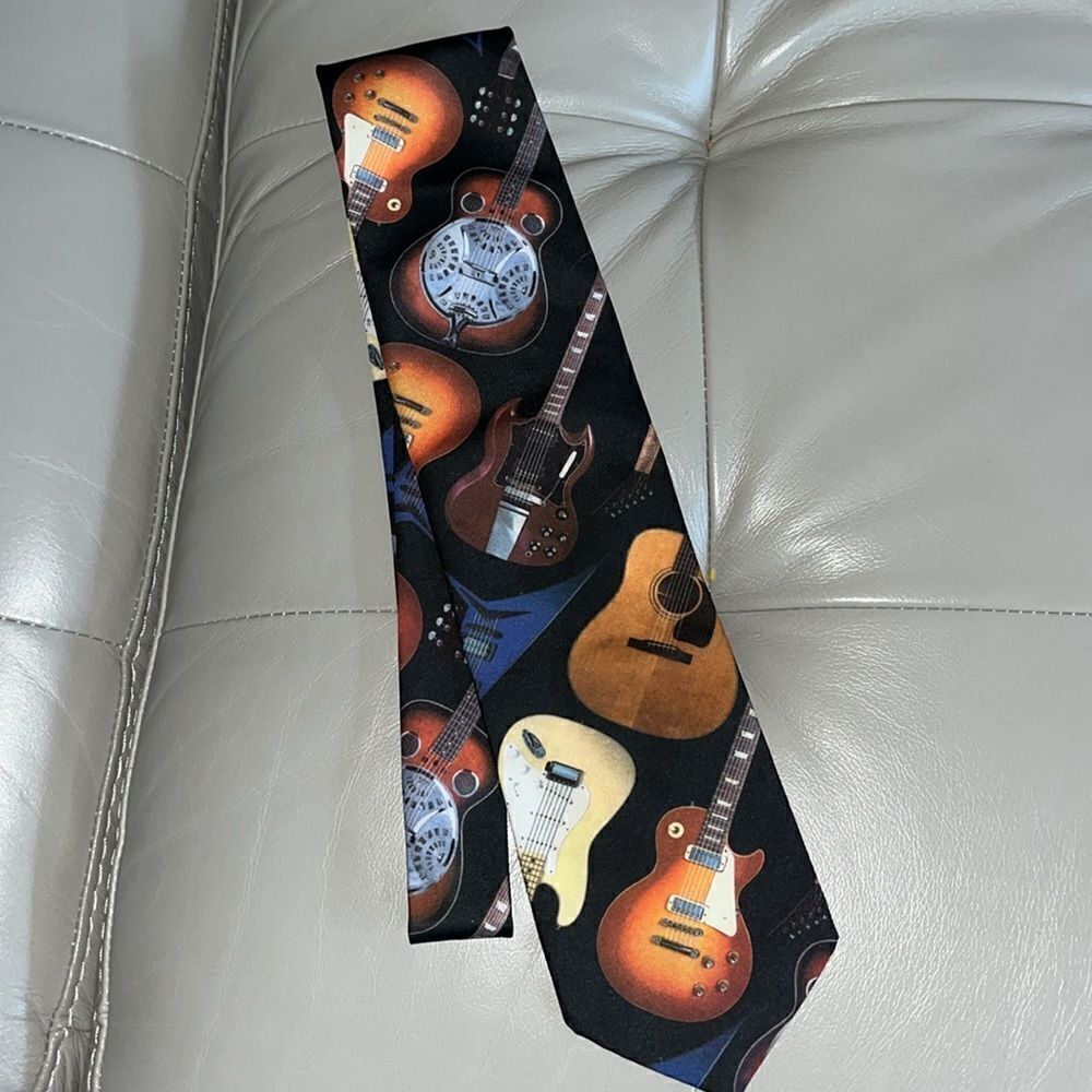 Ralph Marlin Guitar II vintage Rockabilly Made in USA Neck tie Fender Martin